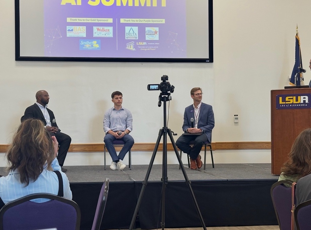 Subterra leading an AI discussion in Louisiana